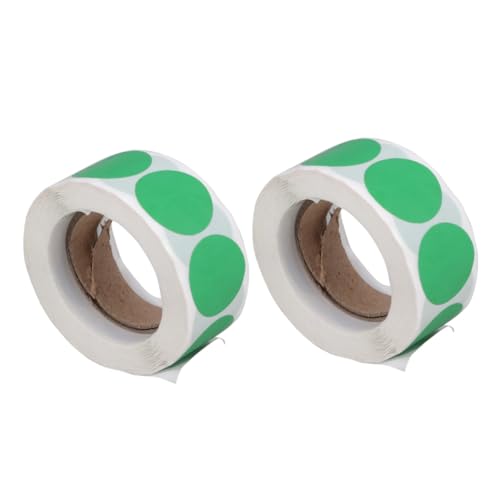 TOGEVAL 2 Rollen Selbstklebende Dekorative Aufkleber Je Grüne Herzform Etiketten für Partys Geburtstage DIY Karten Gestalten Geschenkverpackung TOGEVAL 2 Rollen Selbstklebende Dekorative Aufkleber Je Grüne Herzform Etiketten für Partys Geburtstage DIY Karten Gestalten Geschenkverpackung von TOGEVAL