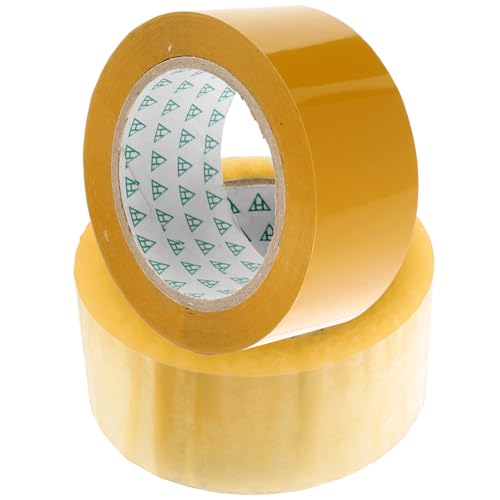 TOGEVAL 2 Rollen Transparentes Verpackungsklebeband Strapazierfähiges Bopp Klebeband für Kartons und Umzugskartons Stark Haftendes Paketklebeband mit Vielseitig für Warensendung und TOGEVAL 2 Rollen Transparentes Verpackungsklebeband Strapazierfähiges Bopp Klebeband für Kartons und Umzugskartons Stark Haftendes Paketklebeband mit Vielseitig für Warensendung und von TOGEVAL