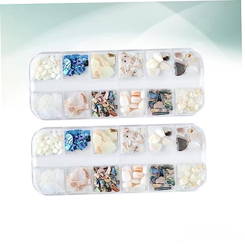 TOGEVAL 2 Sätze Natürliche Nageldekoration Set Langlebige Nail Art Ornamente Kreative Maniküre Verschönerung für Damen Stilvolle DIY Nagelverzierung TOGEVAL 2 Sätze Natürliche Nageldekoration Set Langlebige Nail Art Ornamente Kreative Maniküre Verschönerung für Damen Stilvolle DIY Nagelverzierung von TOGEVAL