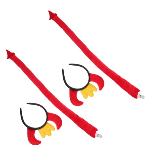 TOGEVAL 2 Sätze Rote Teufelshörner Haarreif mit Cartoon Design Weiche Karneval Kopfbedeckung mit Teufelsohren und Flexible Party Headboppers für Frauen Halloween Cosplay Geburtstag Feier TOGEVAL 2 Sätze Rote Teufelshörner Haarreif mit Cartoon Design Weiche Karneval Kopfbedeckung mit Teufelsohren und Flexible Party Headboppers für Frauen Halloween Cosplay Geburtstag Feier von TOGEVAL