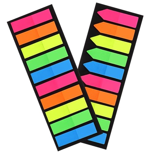 TOGEVAL 2 Sätze Selbstklebende Haftnotizen Pfeilform Index Tabs in Farben Wiederverwendbare Buchseiten Marker für Schule Büro Leicht Abziehbare Annotation Tabs zum Klassifizieren und TOGEVAL 2 Sätze Selbstklebende Haftnotizen Pfeilform Index Tabs in Farben Wiederverwendbare Buchseiten Marker für Schule Büro Leicht Abziehbare Annotation Tabs zum Klassifizieren und von TOGEVAL