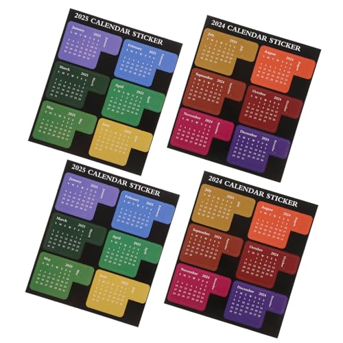 TOGEVAL 2 Sätze Selbstklebende Kalenderaufkleber Farbige Monatssticker für Notizblock und Planer Praktische Index Sticker für Büro und Studium Einfache Anwendung Vielseitig für Planung TOGEVAL 2 Sätze Selbstklebende Kalenderaufkleber Farbige Monatssticker für Notizblock und Planer Praktische Index Sticker für Büro und Studium Einfache Anwendung Vielseitig für Planung von TOGEVAL