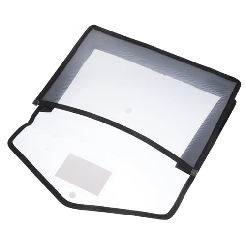 TOGEVAL 2 Stück Dokumententasche mit Druckknopf Transparent Große Kapazität Praktischer Dokumentenorganizer für Büro Schule Reise und Zuhause TOGEVAL 2 Stück Dokumententasche mit Druckknopf Transparent Große Kapazität Praktischer Dokumentenorganizer für Büro Schule Reise und Zuhause von TOGEVAL