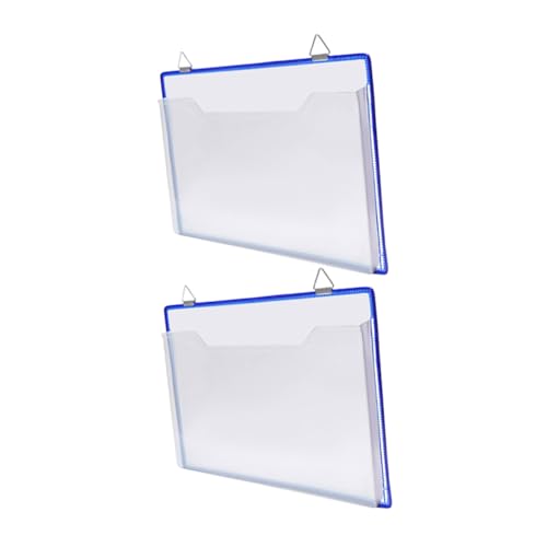 TOGEVAL 2 Stück Hängende Wandakte Transparent Praktische Aufbewahrungstasche für Dokumente Banknoten und Briefe Widerstandsfähig und Platzsparend für Büro und Zuhause TOGEVAL 2 Stück Hängende Wandakte Transparent Praktische Aufbewahrungstasche für Dokumente Banknoten und Briefe Widerstandsfähig und Platzsparend für Büro und Zuhause von TOGEVAL