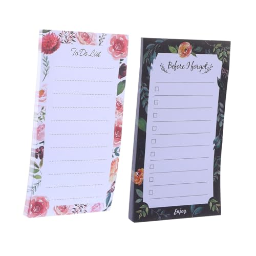 TOGEVAL 2 Stück Magnetische Notizblöcke mit Je für Kühlschrank und Magnetische Flächen Glattes Papier Vielseitig Einsetzbar für To Do Listen Nachrichten und Erinnerungen im Büro und TOGEVAL 2 Stück Magnetische Notizblöcke mit Je für Kühlschrank und Magnetische Flächen Glattes Papier Vielseitig Einsetzbar für To Do Listen Nachrichten und Erinnerungen im Büro und von TOGEVAL