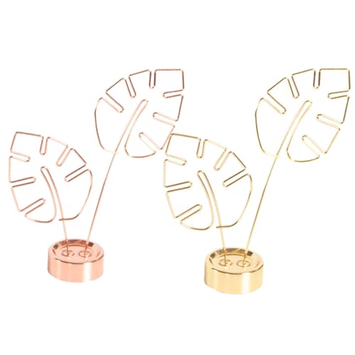TOGEVAL 2 Stück Metall Bildhalter Ständer Edelstahl Klammer Stabil Vielseitig für Tischkartenhalter Fotohalter Kartenständer Tischkartenhalter Dekoration Büro Zuhause Rosegold Gold TOGEVAL 2 Stück Metall Bildhalter Ständer Edelstahl Klammer Stabil Vielseitig für Tischkartenhalter Fotohalter Kartenständer Tischkartenhalter Dekoration Büro Zuhause Rosegold Gold von TOGEVAL