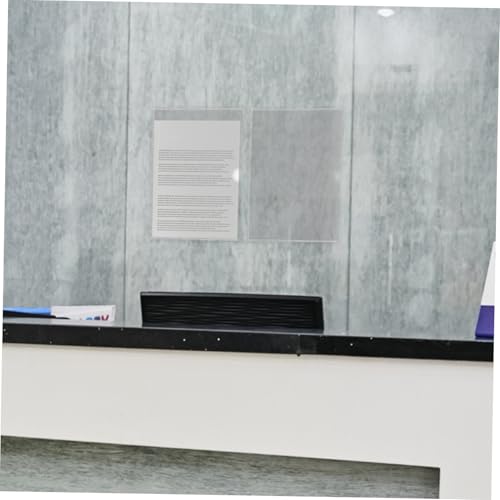 TOGEVAL 2 Stück Transparente Acryl Dokumentenbox Teiliges Klarer Office Displayhalter Stapelbare Aufbewahrungsbox für Ordner und Papiere Praktischer Büro Organizer für Effiziente TOGEVAL 2 Stück Transparente Acryl Dokumentenbox Teiliges Klarer Office Displayhalter Stapelbare Aufbewahrungsbox für Ordner und Papiere Praktischer Büro Organizer für Effiziente von TOGEVAL
