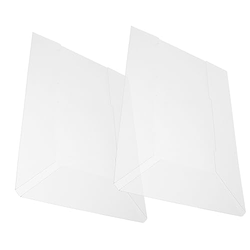 TOGEVAL 2 Stück Transparente Dokumententaschen aus Stabilem PVC Multifunktionale Papierorganizer zur Aufbewahrung und Sortierung von Akten für Büro und Schule TOGEVAL 2 Stück Transparente Dokumententaschen aus Stabilem PVC Multifunktionale Papierorganizer zur Aufbewahrung und Sortierung von Akten für Büro und Schule von TOGEVAL