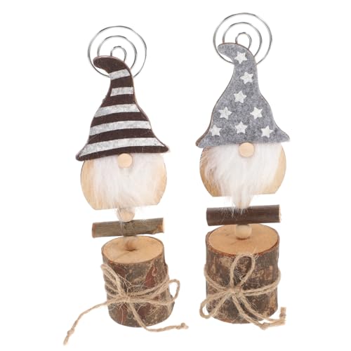 TOGEVAL 2 Stück Weihnachts Memo Holder ohne Gesicht Puppe Tischkartenhalter mit Rutschfestem Boden Cartoon Design für Party Hochzeit Geburtstag Dekoration TOGEVAL 2 Stück Weihnachts Memo Holder ohne Gesicht Puppe Tischkartenhalter mit Rutschfestem Boden Cartoon Design für Party Hochzeit Geburtstag Dekoration von TOGEVAL
