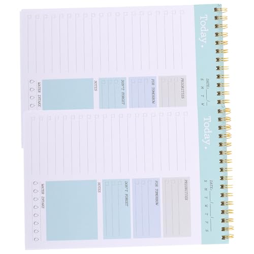 TOGEVAL 2 Stück Wochenplaner Notizblock Abreißbares To do List Pad mit Buntem Design Täglicher Planer für Büro und Zuhause Praktisches Notizbuch für Aufgaben und Termine TOGEVAL 2 Stück Wochenplaner Notizblock Abreißbares To do List Pad mit Buntem Design Täglicher Planer für Büro und Zuhause Praktisches Notizbuch für Aufgaben und Termine von TOGEVAL