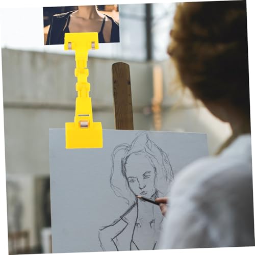 TOGEVAL 2 Stücke Multifunktionale Drehbare Kunststoff Clip Stabiler Foto und Nachrichtenhalter für Künstler Schüler und Büro Farblich Sortiert für Skizzen und Zeichnungen TOGEVAL 2 Stücke Multifunktionale Drehbare Kunststoff Clip Stabiler Foto und Nachrichtenhalter für Künstler Schüler und Büro Farblich Sortiert für Skizzen und Zeichnungen von TOGEVAL