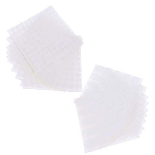 TOGEVAL 20 Blatt Doppelseitige Runde Klebepunkte Ablösbar Extra Stark Haftend Vielseitig Einsetzbar für DIY Basteln Scrapbooking Poster und Partydekoration Transparent TOGEVAL 20 Blatt Doppelseitige Runde Klebepunkte Ablösbar Extra Stark Haftend Vielseitig Einsetzbar für DIY Basteln Scrapbooking Poster und Partydekoration Transparent von TOGEVAL
