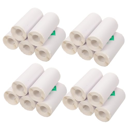 TOGEVAL 20 Rollen Thermaldruckaufkleber Thermopapier Für Den Einzelhandel Wärmeleitpapier Kamera Klebrige Druckeretiketten Druckbare Beschriftungen Für Die Kamera Thermodruckaufkleber Weiß TOGEVAL 20 Rollen Thermaldruckaufkleber Thermopapier Für Den Einzelhandel Wärmeleitpapier Kamera Klebrige Druckeretiketten Druckbare Beschriftungen Für Die Kamera Thermodruckaufkleber Weiß von TOGEVAL