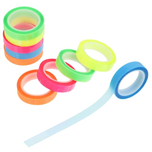 TOGEVAL 20 Rollen Transparente Bunte Wasserdichte Klebebänder Praktische Page Marker für Lesen Annotieren Büro und Schule Sichere Abreißbare Haftstreifen für Anfänger TOGEVAL 20 Rollen Transparente Bunte Wasserdichte Klebebänder Praktische Page Marker für Lesen Annotieren Büro und Schule Sichere Abreißbare Haftstreifen für Anfänger von TOGEVAL