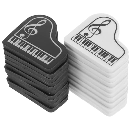 TOGEVAL 20 Stck Klavierförmige Radiergummis Süße Kleine Radierer für Schüler Musikalische Schreibwaren Belohnungsgeschenke für Klassenzimmer und Partys Zufällige Farbe Zufällige Farbe TOGEVAL 20 Stck Klavierförmige Radiergummis Süße Kleine Radierer für Schüler Musikalische Schreibwaren Belohnungsgeschenke für Klassenzimmer und Partys Zufällige Farbe Zufällige Farbe von TOGEVAL