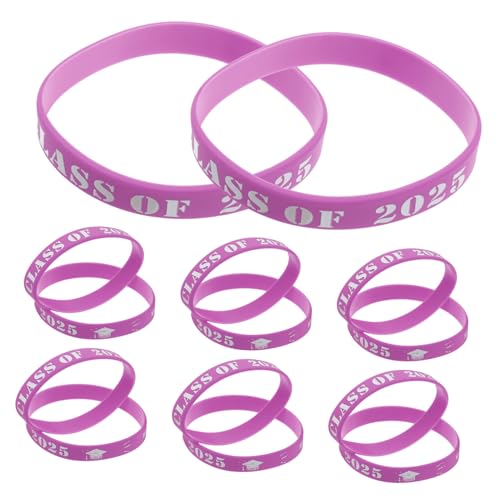 TOGEVAL 20 Stück Armbänder für Mottopartys Abschlussarmband Graduationsparty Gefälligkeiten Abschlussfeier Gefälligkeiten für Gäste Armbänder für Veranstaltungen Kieselgel TOGEVAL 20 Stück Armbänder für Mottopartys Abschlussarmband Graduationsparty Gefälligkeiten Abschlussfeier Gefälligkeiten für Gäste Armbänder für Veranstaltungen Kieselgel von TOGEVAL