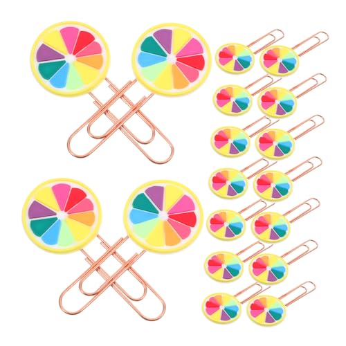 TOGEVAL 20 Stück Bunte Büroklammern aus Metall und PVC Starke Klammerkraft Robuste Ausführung Kreative Obst Motive Vielseitig für Büro Schule und Dokumentenorganisation TOGEVAL 20 Stück Bunte Büroklammern aus Metall und PVC Starke Klammerkraft Robuste Ausführung Kreative Obst Motive Vielseitig für Büro Schule und Dokumentenorganisation von TOGEVAL