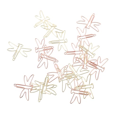 TOGEVAL 20 Stück Kreative Insekten Büroklammern aus Praktische Papierclips für Dokumente Memos und Fotos für Büro und Zuhause Gold und Roségold TOGEVAL 20 Stück Kreative Insekten Büroklammern aus Praktische Papierclips für Dokumente Memos und Fotos für Büro und Zuhause Gold und Roségold von TOGEVAL