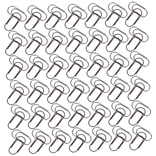 TOGEVAL 200 Stück Retro Mini Büroklammern aus Metall Kleine Dokumenten Clips in Rotkupfer und Schwarznickel Starke Klammern für Büro Zuhause Basteln und Dekorative Papierorganisation von TOGEVAL
