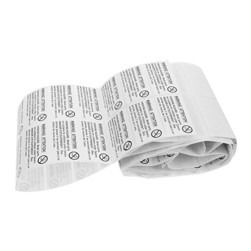 TOGEVAL 200 Stück Selbstklebende Warnaufkleber Erstickungsgefahr für Verpackung und Versand Sicherheitsetiketten gegen Verschlucken von Kleinteilen Zuverlässiger Haftungsschutz für Jahren TOGEVAL 200 Stück Selbstklebende Warnaufkleber Erstickungsgefahr für Verpackung und Versand Sicherheitsetiketten gegen Verschlucken von Kleinteilen Zuverlässiger Haftungsschutz für Jahren von TOGEVAL