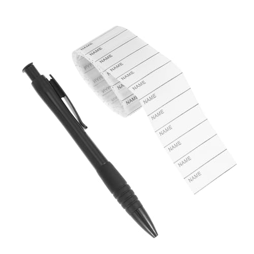 TOGEVAL 200 Stück Teiliges Waschbare Bügeletiketten für Kleidung mit Stift zum Beschriften Iron Hitzebeständig Beschreibbar für Kindergarten Schule Pflegeheim und Camping TOGEVAL 200 Stück Teiliges Waschbare Bügeletiketten für Kleidung mit Stift zum Beschriften Iron Hitzebeständig Beschreibbar für Kindergarten Schule Pflegeheim und Camping von TOGEVAL