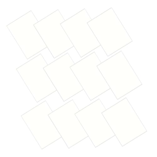 TOGEVAL 25 Blatt Wasserdichtes Versandetikett Etiketten für Gläser Nennen Sie Tag -Aufkleber Aufkleber für Gewürzetiketten Vinyl-Aufkleberpapier Aufkleber aus synthetischem Papier Weiß von TOGEVAL