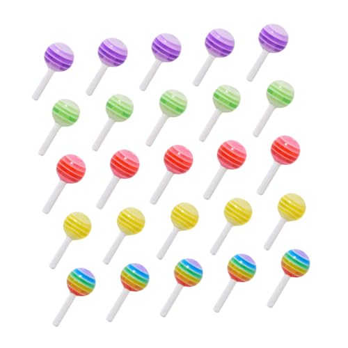 TOGEVAL 25 Stück Teiliges Nagelkunst Bunte Nail Patches aus Robustem Harz für DIY Maniküre Nail Art DIY Accessoires Geeignet für Nageldesign und Party Dekoration von TOGEVAL