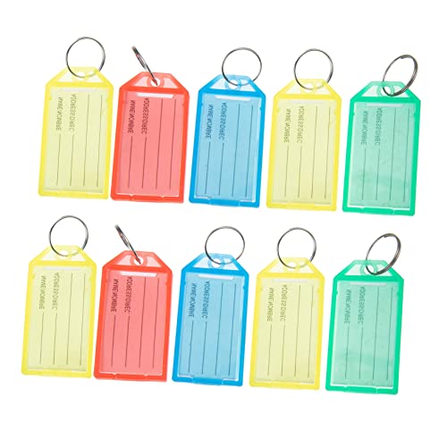 TOGEVAL 25Stücke Schlüsselanhänger Mit Ringen Schlüsselmarken Beschriftbare Schlüsseletiketten Id Label Tags Für Schlüsselbund Langlebige Schlüsselkennzeichnung TOGEVAL 25Stücke Schlüsselanhänger Mit Ringen Schlüsselmarken Beschriftbare Schlüsseletiketten Id Label Tags Für Schlüsselbund Langlebige Schlüsselkennzeichnung von TOGEVAL