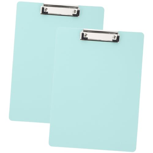 TOGEVAL 2Stücke Tragbares Klemmbrett Pastellfarben Vielseitige Schreibunterlage für Büro und Schule Robustes Clipboard zur Aufbewahrung von Dokumenten und Notizen TOGEVAL 2Stücke Tragbares Klemmbrett Pastellfarben Vielseitige Schreibunterlage für Büro und Schule Robustes Clipboard zur Aufbewahrung von Dokumenten und Notizen von TOGEVAL