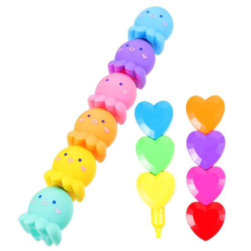 TOGEVAL 2stücke Fluoreszierende Stifte Mehrfarbige Octopus Highlighter Cartoon Textmarker Für Schule Büro Lernen Notizen Marker Stifte TOGEVAL 2stücke Fluoreszierende Stifte Mehrfarbige Octopus Highlighter Cartoon Textmarker Für Schule Büro Lernen Notizen Marker Stifte von TOGEVAL