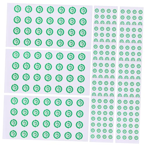 TOGEVAL 3 Sätze Umweltfreundliche Selbstklebende Recycling Etiketten Rund Praktische Aufkleber Für Elektronische Produkte Vielseitig Verwendbar Zur Einfachen Sortierung Und 500 Stück * 3 TOGEVAL 3 Sätze Umweltfreundliche Selbstklebende Recycling Etiketten Rund Praktische Aufkleber Für Elektronische Produkte Vielseitig Verwendbar Zur Einfachen Sortierung Und 500 Stück * 3 von TOGEVAL