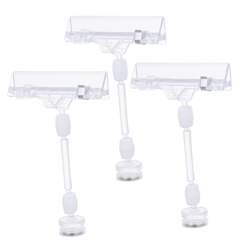 TOGEVAL 3 Stück Preisetiketten Clips Transparent Starke Magnetclips für Supermarkt Displays Praktische Preisschilderhalterung Leicht Verstellbar Platzsparend und Vielseitig Einsetzbar TOGEVAL 3 Stück Preisetiketten Clips Transparent Starke Magnetclips für Supermarkt Displays Praktische Preisschilderhalterung Leicht Verstellbar Platzsparend und Vielseitig Einsetzbar von TOGEVAL