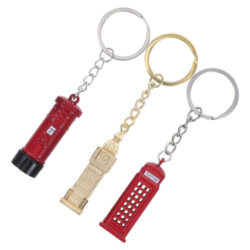TOGEVAL 3 Stück Teiliges Britisches Schlüsselanhänger set aus Robustem mit Großem Turm Roter Telefonzelle und Postkasten Kompakt Leicht Modisch für Rucksack Auto und Reise souvenir TOGEVAL 3 Stück Teiliges Britisches Schlüsselanhänger set aus Robustem mit Großem Turm Roter Telefonzelle und Postkasten Kompakt Leicht Modisch für Rucksack Auto und Reise souvenir von TOGEVAL