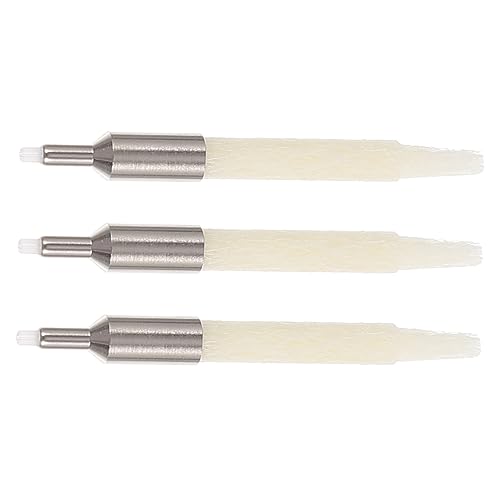TOGEVAL 3 Stück Teiliges Paint Pen Ersatzspitzen Fein Strukturierte Marker Nibs Praktische Nachfüllspitzen für Langlebiges Schreiben und Präzises Markieren Kompatibel mit Meisten Marken von TOGEVAL