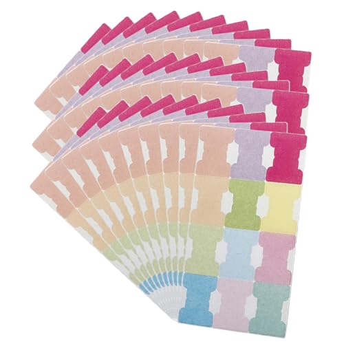 TOGEVAL 30 Blatt Beschreibbare Farbige Index Tabs Extra Dicke Reißfeste Haftnotizen für Bücher Ordner Notizen zum Schnellen Klassifizieren und Organisieren bei Arbeit und Studium TOGEVAL 30 Blatt Beschreibbare Farbige Index Tabs Extra Dicke Reißfeste Haftnotizen für Bücher Ordner Notizen zum Schnellen Klassifizieren und Organisieren bei Arbeit und Studium von TOGEVAL
