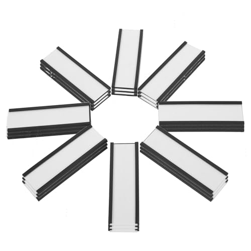 TOGEVAL 30 Stück Praktischer Förmiger Magnetischer Etikettenhalter Teilig Für Lagerregale Maschinen Schränke Türen Einfache und Wiederverwendbar TOGEVAL 30 Stück Praktischer Förmiger Magnetischer Etikettenhalter Teilig Für Lagerregale Maschinen Schränke Türen Einfache und Wiederverwendbar von TOGEVAL