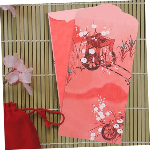 TOGEVAL 30 Stück Rote Umschläge für Frühlingsfest Geldgeschenktüten mit Traditionellem Muster Glücksbringer für Chinesisches Neujahr Hochzeit und Festlichkeiten Design TOGEVAL 30 Stück Rote Umschläge für Frühlingsfest Geldgeschenktüten mit Traditionellem Muster Glücksbringer für Chinesisches Neujahr Hochzeit und Festlichkeiten Design von TOGEVAL