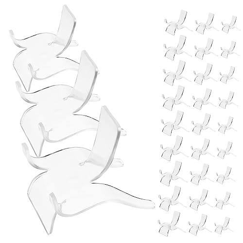 TOGEVAL 30 Stück Teiliges Dreieck Display Ständer Transparenter Staffelei Ständer mit Stabilem Dreiecksdesign Vielseitig für Edelsteine Kleine Sammlerstücke und Dekorative Objekte TOGEVAL 30 Stück Teiliges Dreieck Display Ständer Transparenter Staffelei Ständer mit Stabilem Dreiecksdesign Vielseitig für Edelsteine Kleine Sammlerstücke und Dekorative Objekte von TOGEVAL