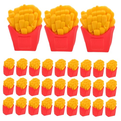 TOGEVAL 30 Stück Teiliges Kleine Radiergummis in Pommes Form Süße Mini Schulmaterialien aus Tpr Praktische und Dekorative Radiergummis als Schulpreise für Kindergarten und Schüler TOGEVAL 30 Stück Teiliges Kleine Radiergummis in Pommes Form Süße Mini Schulmaterialien aus Tpr Praktische und Dekorative Radiergummis als Schulpreise für Kindergarten und Schüler von TOGEVAL