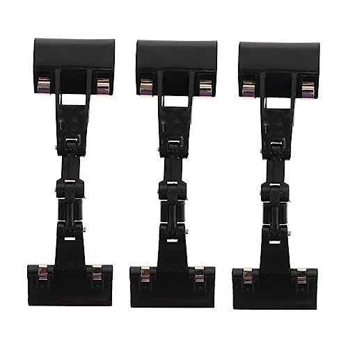 TOGEVAL 3Stücke Preislabel Clips für Supermärkte Doppelseitige Etikettenhalter für Regale Transparentes Preisschild Display Hochwertige Klemmen für Werbung von TOGEVAL