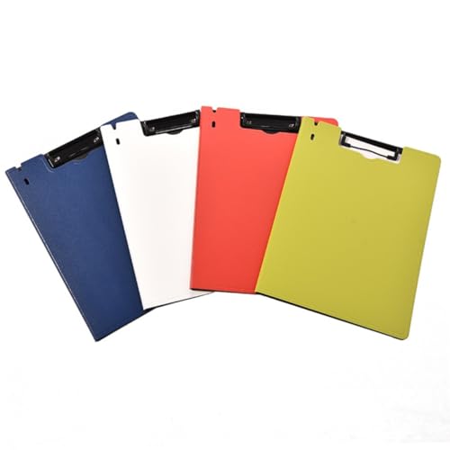 TOGEVAL 4 Stück Klappbare Klemmbrettmappe Dokumentenhalter für Büro Schule Schwarz mit Gelb Orange Leicht Robust für Wichtige Unterlagen Notizen TOGEVAL 4 Stück Klappbare Klemmbrettmappe Dokumentenhalter für Büro Schule Schwarz mit Gelb Orange Leicht Robust für Wichtige Unterlagen Notizen von TOGEVAL
