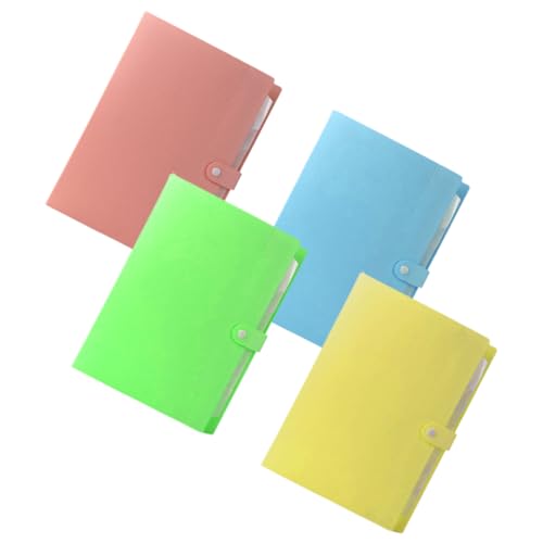 TOGEVAL 4 Stück Teiliges Dokumentenmappe Erweiterbare Fächermappe in Blau Gelb Grün Wasserdichter Organizer für Büro Schule und Zuhause Praktischer Papierablage für Unterlagen TOGEVAL 4 Stück Teiliges Dokumentenmappe Erweiterbare Fächermappe in Blau Gelb Grün Wasserdichter Organizer für Büro Schule und Zuhause Praktischer Papierablage für Unterlagen von TOGEVAL