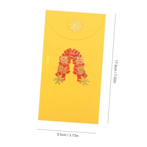TOGEVAL 4 Stück Teiliges Rote Umschläge Dragon Year Rote Geldbeutel Papierumschläge Frühling Festival Dekoration Geschenkumschläge für TOGEVAL 4 Stück Teiliges Rote Umschläge Dragon Year Rote Geldbeutel Papierumschläge Frühling Festival Dekoration Geschenkumschläge für von TOGEVAL