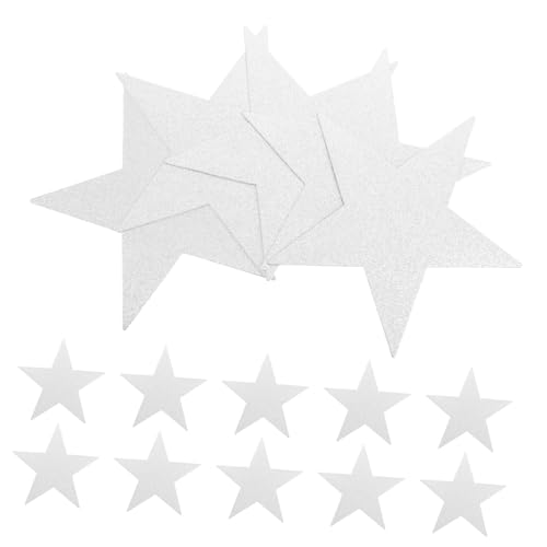 TOGEVAL 48 Stück Glitzernde Papier Stern Ausschnitte Handgeschnittene Dekoration für Klassenzimmer und Partys Langlebig und Vielseitig Einsetzbar für Bulletin Boards und Kreative TOGEVAL 48 Stück Glitzernde Papier Stern Ausschnitte Handgeschnittene Dekoration für Klassenzimmer und Partys Langlebig und Vielseitig Einsetzbar für Bulletin Boards und Kreative von TOGEVAL