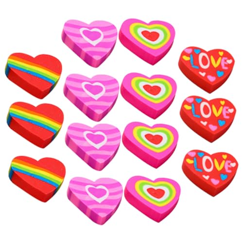 TOGEVAL 48 Stück Teiliges Bunte Kleine Herz Radiergummis für Umweltfreundlich zum Lernen und Malen Schulradierer für Jungen Mädchen Klassenzimmer Dekoration und Übungsaufgaben TOGEVAL 48 Stück Teiliges Bunte Kleine Herz Radiergummis für Umweltfreundlich zum Lernen und Malen Schulradierer für Jungen Mädchen Klassenzimmer Dekoration und Übungsaufgaben von TOGEVAL