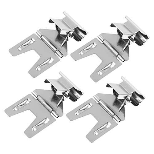 TOGEVAL 4Stücke Preisetiketten Clips aus Metall Langlebige Etikettenhalter für Einzelhandel Supermärkte Hochzeiten und Veranstaltungen für Preisschildanzeige von TOGEVAL