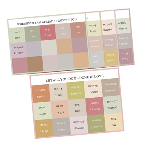 TOGEVAL 5 Blätter Bibel index tabs Selbstklebend Praktische Dünne Bibel registeraufkleber für Männer und Frauen Klare Sichtschutz etiketten für Schnelles Bibelstudium und Einfache TOGEVAL 5 Blätter Bibel index tabs Selbstklebend Praktische Dünne Bibel registeraufkleber für Männer und Frauen Klare Sichtschutz etiketten für Schnelles Bibelstudium und Einfache von TOGEVAL