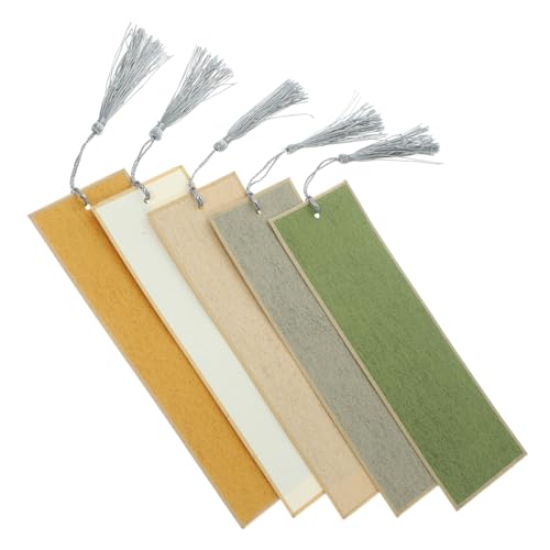TOGEVAL 5 Stück Leere Lesezeichen aus Leichtem Papier DIY Buchzeichen Dekoration für Buchliebhaber Blanko Bastelvorlage für und Kreative Gestaltung TOGEVAL 5 Stück Leere Lesezeichen aus Leichtem Papier DIY Buchzeichen Dekoration für Buchliebhaber Blanko Bastelvorlage für und Kreative Gestaltung von TOGEVAL