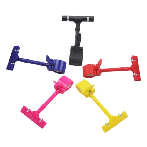 TOGEVAL 5 Stück Teiliges Preisschildhalter Clips für Werbung Drehbar Vielseitig Einsetzbar Schwarz Gelb Blau Rot Rosa für Einzelhandel Supermarkt Geschäft TOGEVAL 5 Stück Teiliges Preisschildhalter Clips für Werbung Drehbar Vielseitig Einsetzbar Schwarz Gelb Blau Rot Rosa für Einzelhandel Supermarkt Geschäft von TOGEVAL