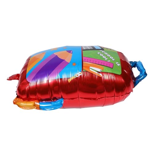 TOGEVAL 5 Stück Teiliges Schulranzen Folienballons aus Aluminium Wiederverwendbare Robuste Back To School Dekoration für Kindergarten und Klassenzimmerfeiern Am Ersten Schultag TOGEVAL 5 Stück Teiliges Schulranzen Folienballons aus Aluminium Wiederverwendbare Robuste Back To School Dekoration für Kindergarten und Klassenzimmerfeiern Am Ersten Schultag von TOGEVAL